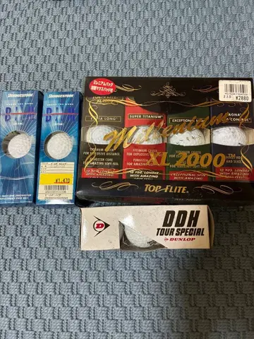 골프공 12개와 DUNLOP 브리지스톤 3개입 7세트