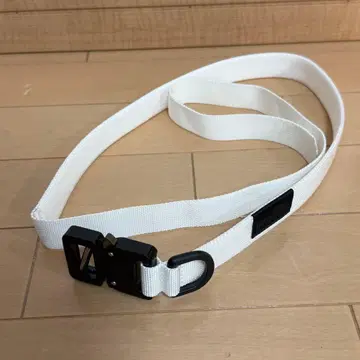 bagJack 백잭 화이트 나일론 벨트