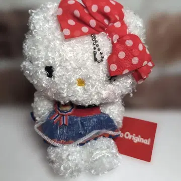 산리오 2015년 키티 후와리 마스코트 키링