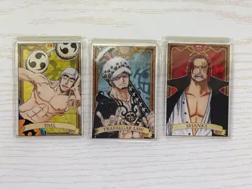 ONE PIECE 스탯 카드 컬렉션 에넬 로우 샹크스
