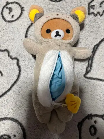 리락쿠마 봉제 인형 펜 케이스