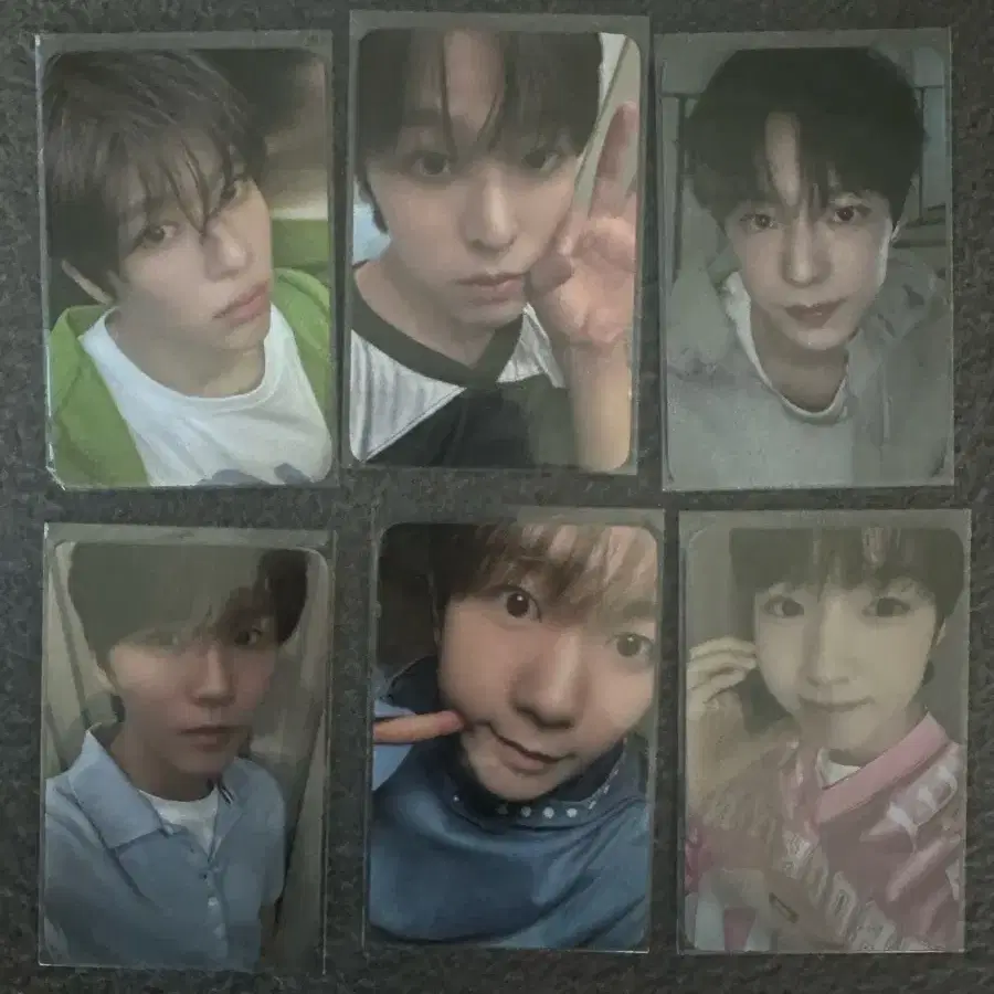 Yushi, Ryo) NCT WISH Everline Color unreleased photocard buncheol