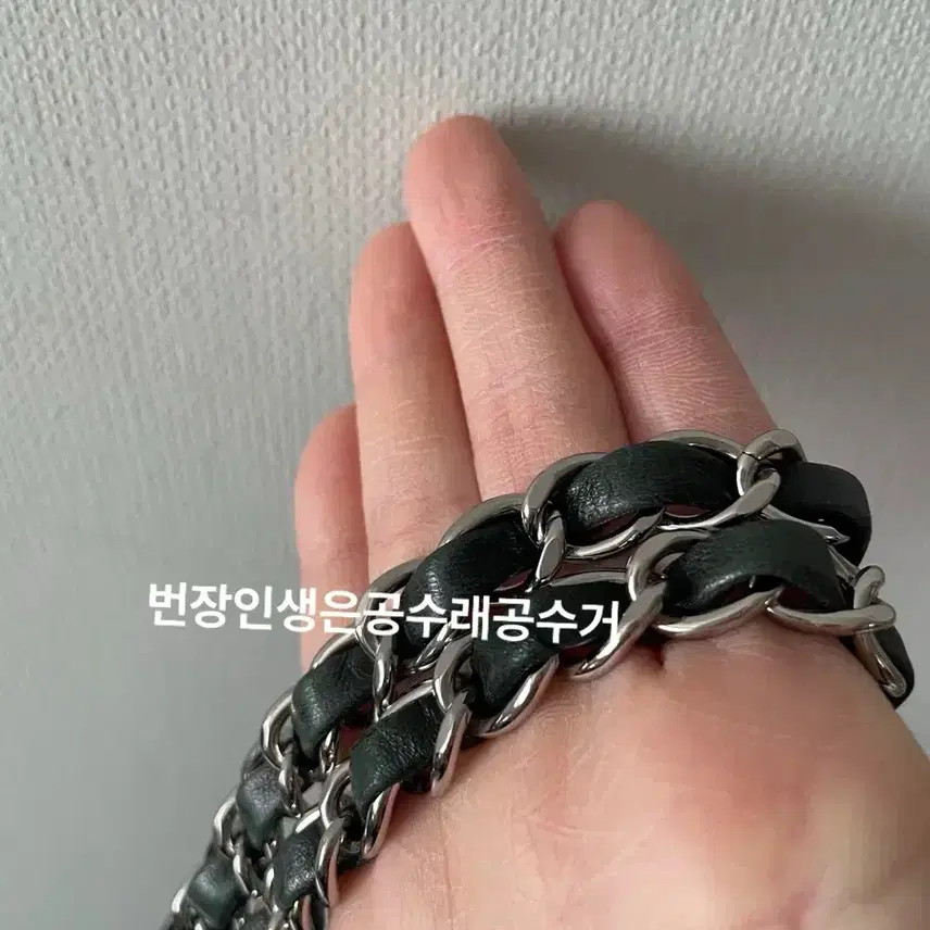 샤넬 정품 쉐브론 플랩백 사진 7