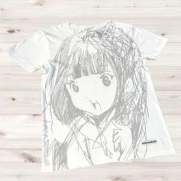 mikiosakabe 덴파구미 아이 마돈나 콜라보 T셔츠