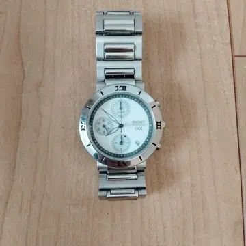 SEIKO GX 쿼츠 손목시계 실버