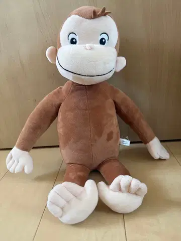 호기심 많은 조지 봉제 인형 약 50cm