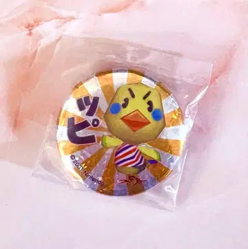 동물의 숲 키라키라 캔 마그넷 피치크