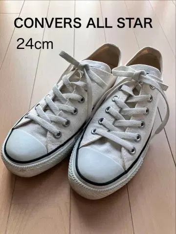CONVERSE ALL STAR 화이트 스니커즈