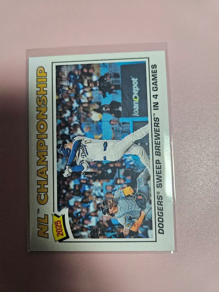 오타니 2026 Topps Heritage NL 챔피언