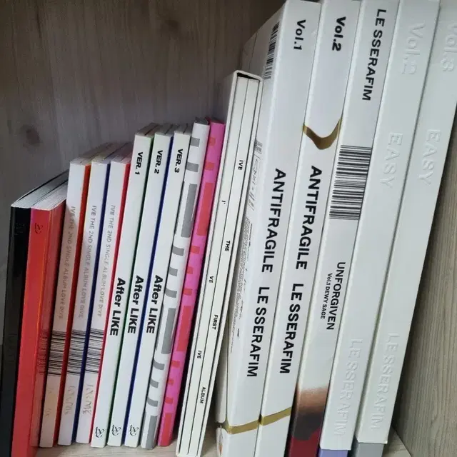아이브&르세라핌 개봉앨범 판매