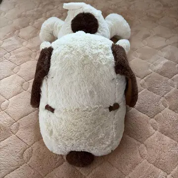 새상품 스누피 누워있는 BIG 봉제 인형 (모카)