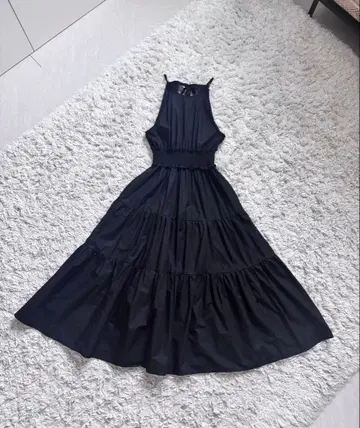 ZARA 블랙 티어드 원피스 S 사이즈