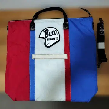 미사용 새상품 리얼 맥코이 BUCO 헬멧 백 트리콜로르