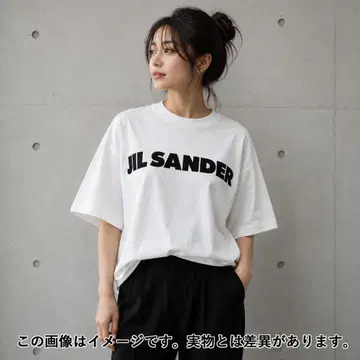 미사용 새상품 JIL SANDER 질 샌더 코튼 로고 T셔츠
