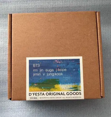 BTS D'FESTA 에코백