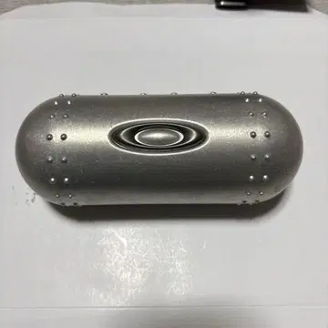Oakley 안경 케이스 실버 메탈 케이스만