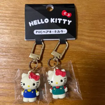 산리오 헬로키티 PVC 페어 키링 키링 키티 페어