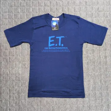 E.T 반팔 셔츠 영화 빈티지 데드스탁 네이비