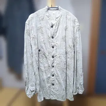 OUTIL 올 패턴 셔츠