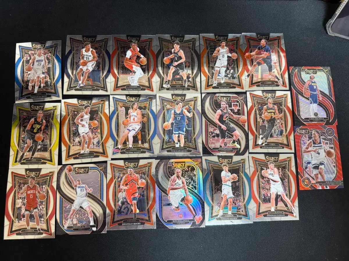 24 25 nba panini select 파니니 셀렉트 농구 루키 라트