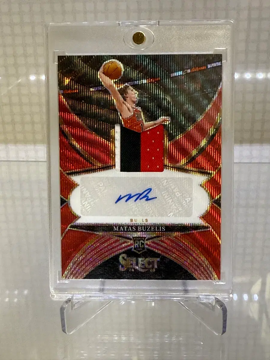 24 25 nba panini select 마타스 부젤리스 한정 오토