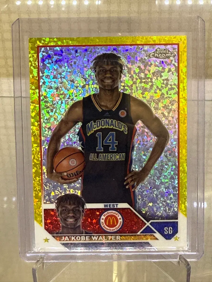 2023 Topps Chrome 맥도날드 올-아메리칸 카드 4장