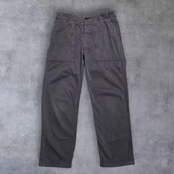 Engineered Garments 파티그 팬츠 멜란지 그레이 베이커