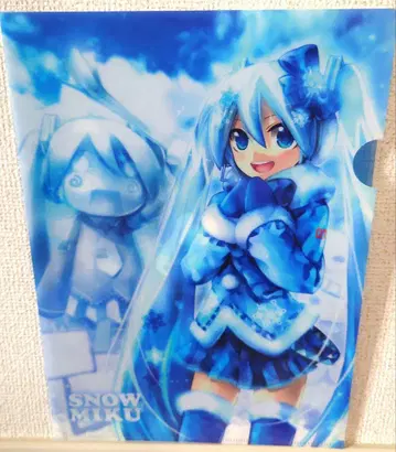 유키 미쿠 SNOW MIKU 하츠네 미쿠 클리어 파일 KEI