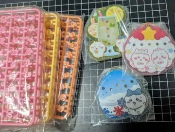 치이카와 (먼작귀) 파치파치 데코 네임 3종 세트 하치와레 토끼