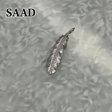 SAAD 페더 탑 오른쪽 실버 925 세로 4.5cm 폭 1cm