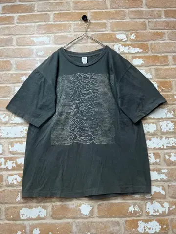 90s JOY DIVISION 조이 디비전 T셔츠 페이드 블랙