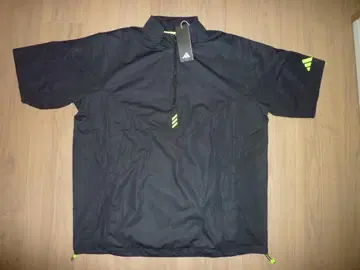 [ 새상품L ] adidas 아디다스 골프 반팔 하프 지퍼 윈드 블루종