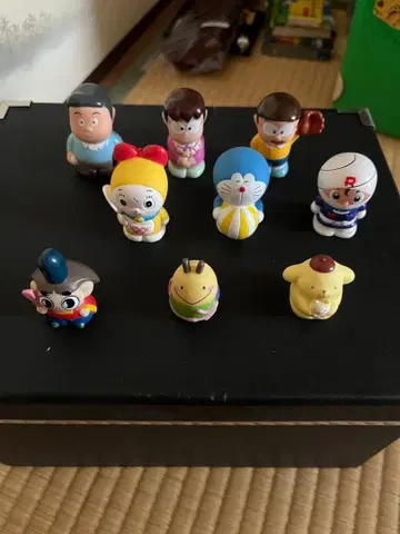 호빵맨 도라에몽 오자루마루 레트로 소프트 비닐
