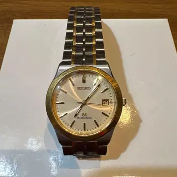 가격 인하! Grand Seiko 아날로그 시계 실버/골드