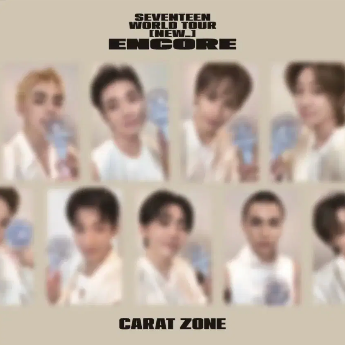 Full Set] Seventeen New Concert Carat Zone New Concert on Bunjang