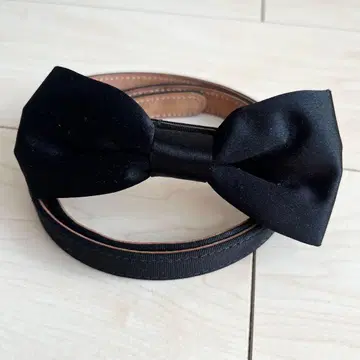 D&G 돌체앤가바나 리본 벨트 블랙 75cm