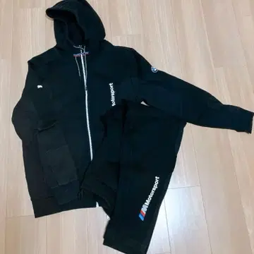 푸마 x BMW 모터스포츠 저지 상하의 세트 블랙