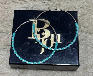 BijouR.I 비쥬 후프 귀걸이 터콰이즈 론 헤르만 RonHer
