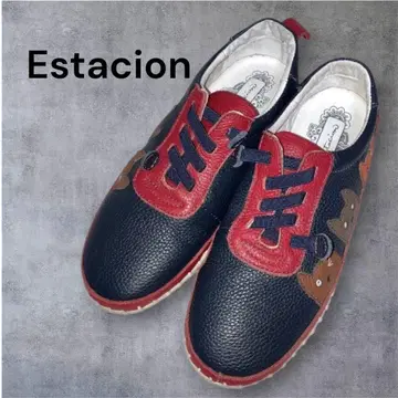 에스타시온 (Estacion) 고양이 여성용 가죽 신발 23.5cm