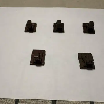 철도 모형 N 게이지 차량 멈춤쇠