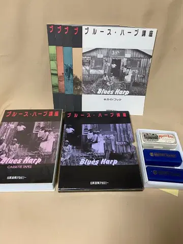 블루스 하프 강좌 하프 3개 포함 일본 음악 아카데미
