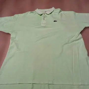 [레어] USA제 라코스테 피케 셔츠 XL 민트 그린 빅 실루엣