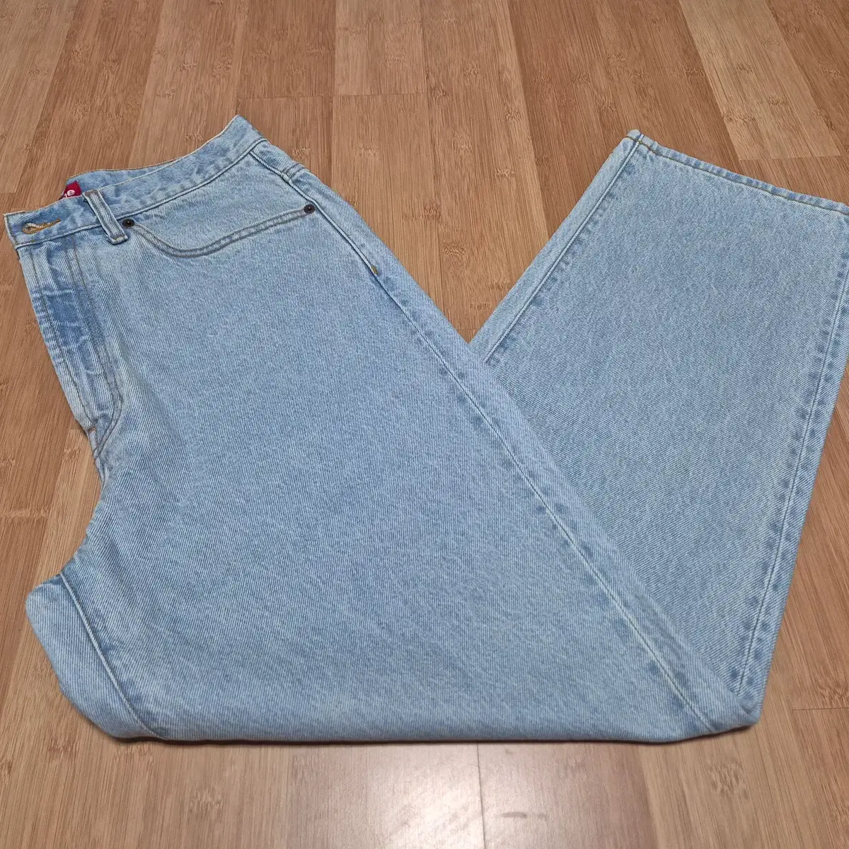 Supreme Baggy Jeans Washed Indigo 24fw | Bunjang Global