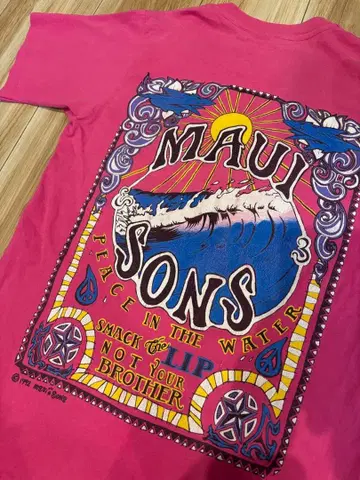 초레어) 90s MAUI 마우이 서핑 샤크 surf