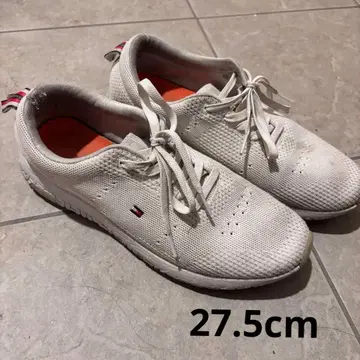 [ TOMMY HILFIGER ] 화이트 스니커즈 US 10.5