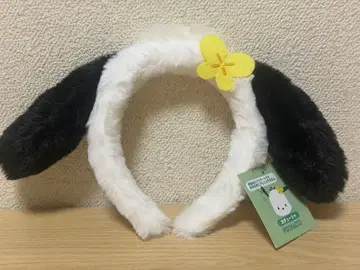 산리오 포차코 머리띠 나비 모티브 와이어 내장 변형 가능
