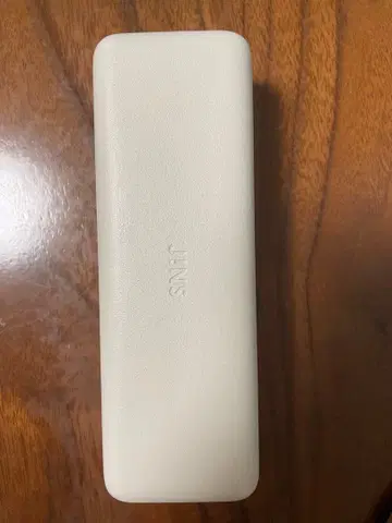 JINS 안경 케이스 크림색