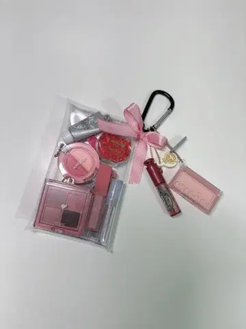 rom&nd 화장품 가챠 세트 파우치