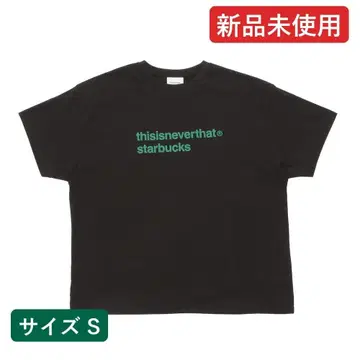 thisisneverthat 스벅 S/S 셔츠 오프 블랙 S
