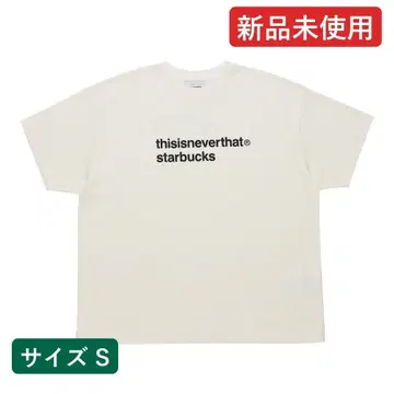 thisisneverthat 스벅 S/S 티셔츠 화이트 S